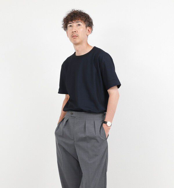 NOLLEY'S goodman「【BECシリーズ】立体ボーダーTシャツ」|Tシャツ・カットソー|