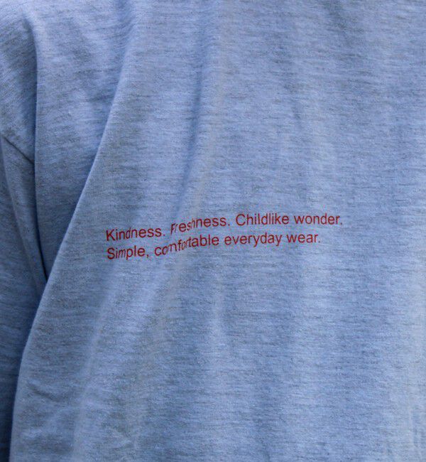GLOSTER「【SCREEN STARS/スクリーンスターズ】杢ボディ染め 配色ロゴ クルーネックカラーＴシャツ」|Tシャツ・カットソー|