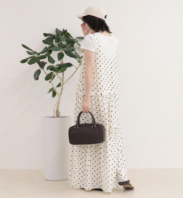 fredy emue「ドットノースリーブワンピース」|ワンピース|