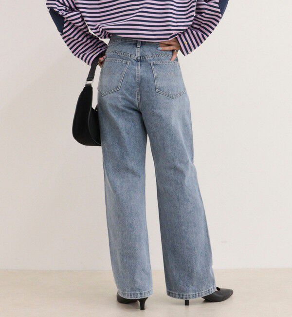 fredy emue「Dual Hem Lace Denim」|デニム|