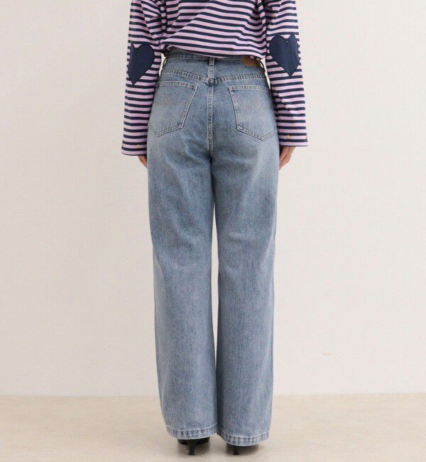fredy emue「Dual Hem Lace Denim」|デニム|