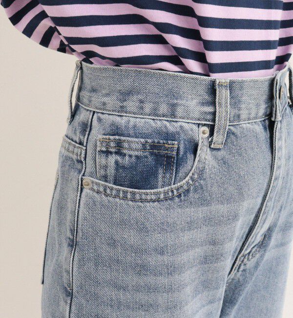 fredy emue「Dual Hem Lace Denim」|デニム|