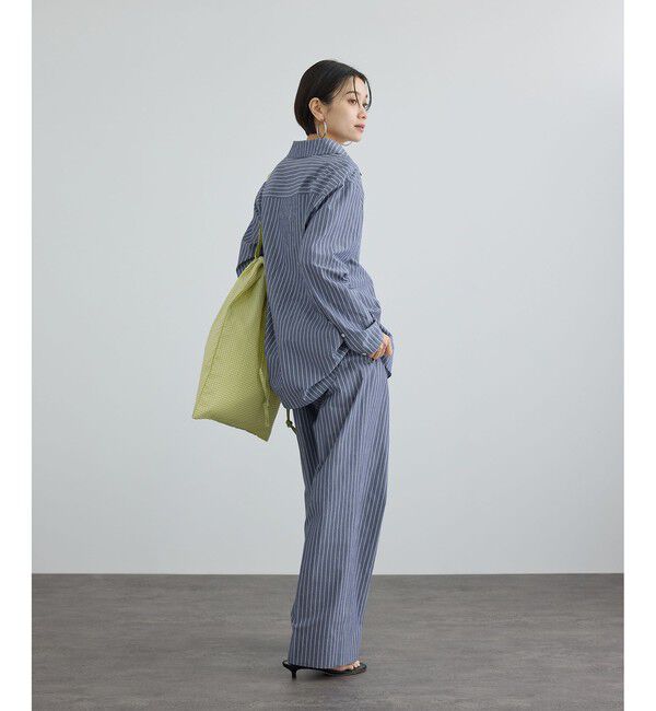 SALON adam et rope'「エンザイムコットンスラックス / FABRICA」|スラックス|