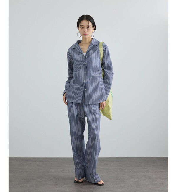 SALON adam et rope'「エンザイムコットンスラックス / FABRICA」|スラックス|