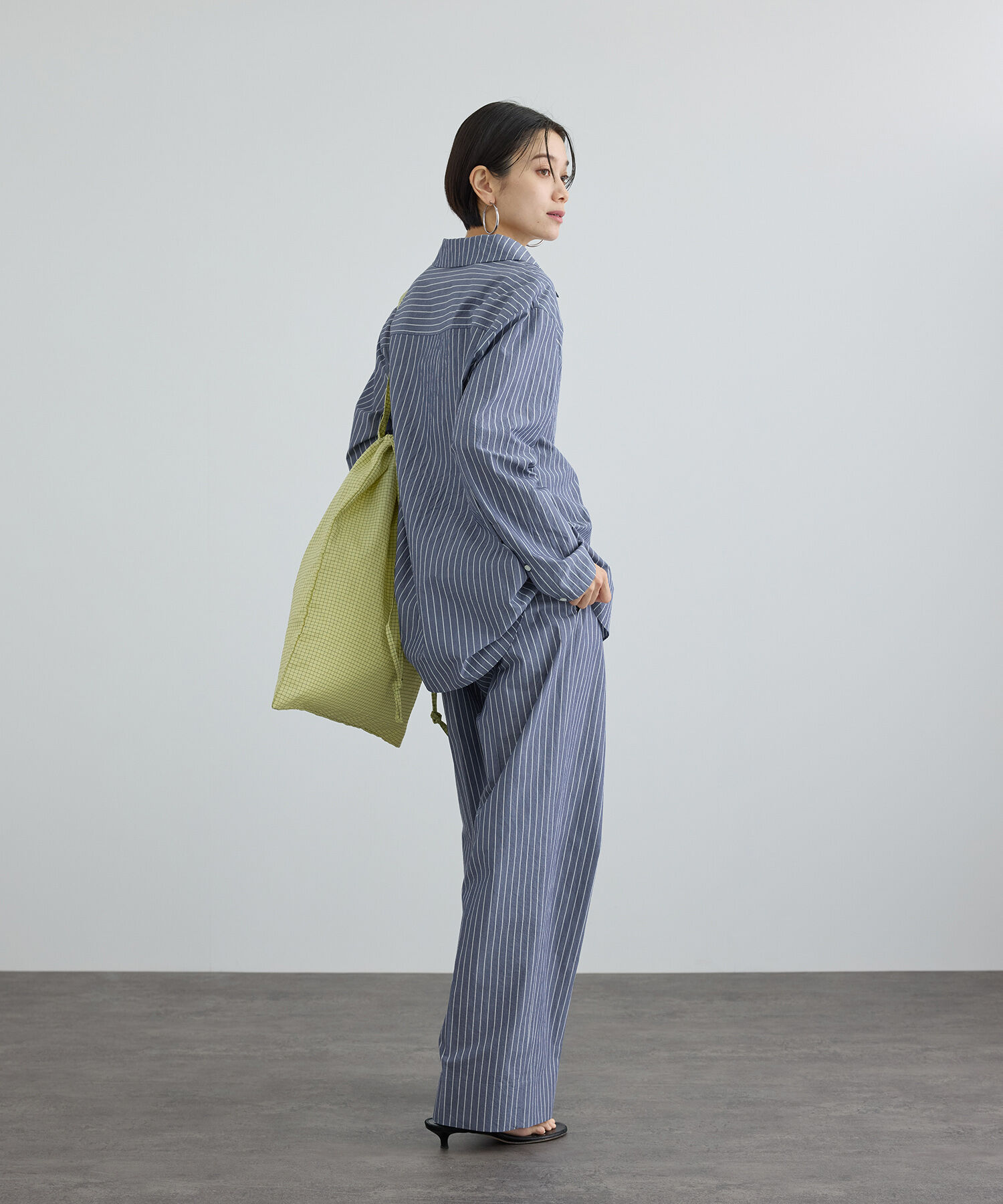 SALON adam et rope'「エンザイムコットンスラックス / FABRICA」|スラックス|
