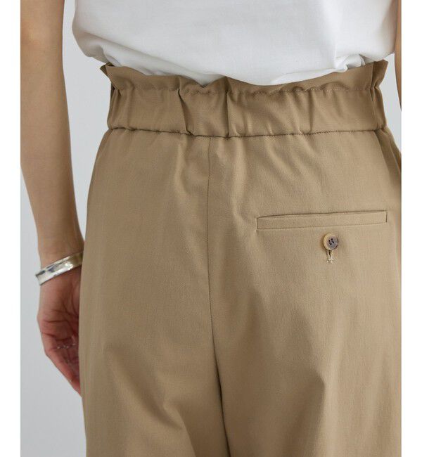 SALON adam et rope'「コットンライクスタイルアップパンツ 3」|スラックス|