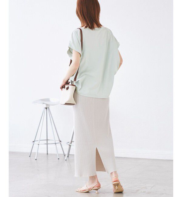 Rope&rsquo;Picnic「マルチファンクション二の腕すっきり見えカットトップス」|Tシャツ・カットソー|