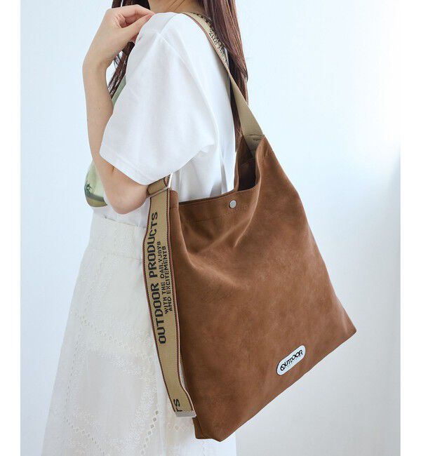 ROPE PICNIC PASSAGE「【OUTDOOR PRODUCTS/アウトドアプロダクツ別注】スウェード調2WAYトートバッグ」|トートバッグ|