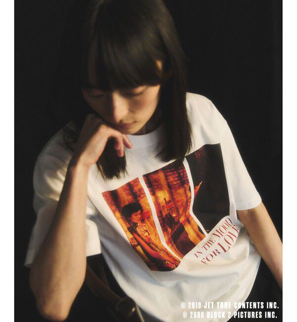 ADAM ET ROPE'「【花様年華 25周年 &times; 10Culture for ADAM ET ROPE'】IN THE MOOD FOR LOVE TEE」|Tシャツ・カットソー|