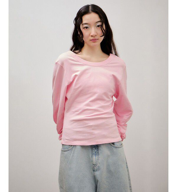 ADAM ET ROPE'「バックコンシャストップス」|Tシャツ・カットソー|