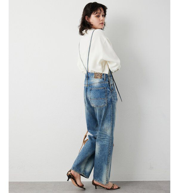  「《人気再販アイテム》DENIM ALL IN ONE２」|ワンピース|