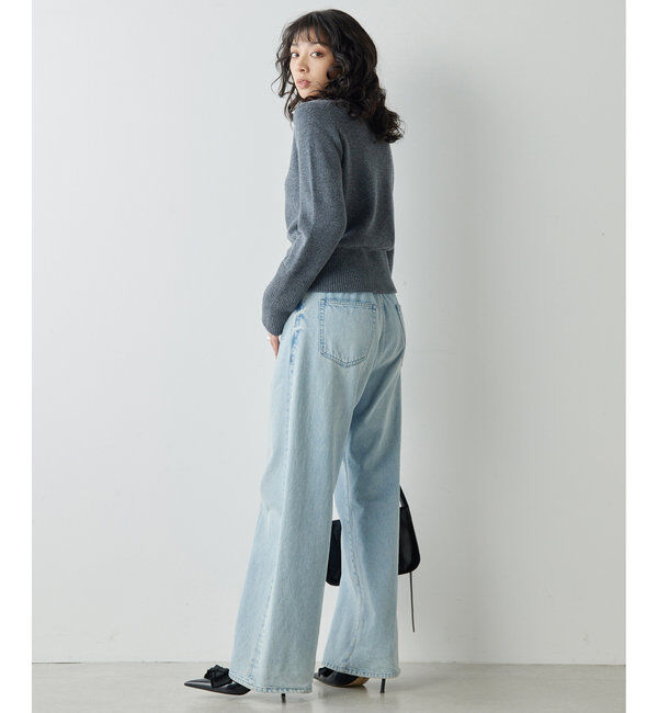  「ドロストデニムパンツ」|デニム|