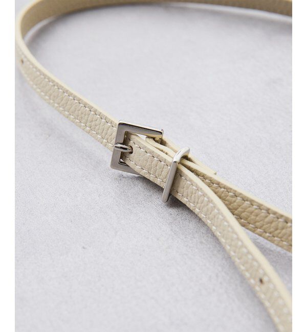 Hoaw.「【Hoaw.】MINIレザーショルダー」|ショルダー・メッセンジャー|