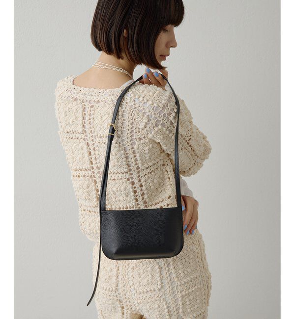 Hoaw.「【Hoaw.】MINIレザーショルダー」|ショルダー・メッセンジャー|