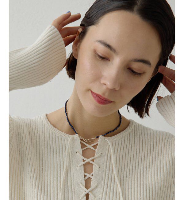 Hoaw.「【Hoaw.】Pearl choker ネックレス」|ネックレス|
