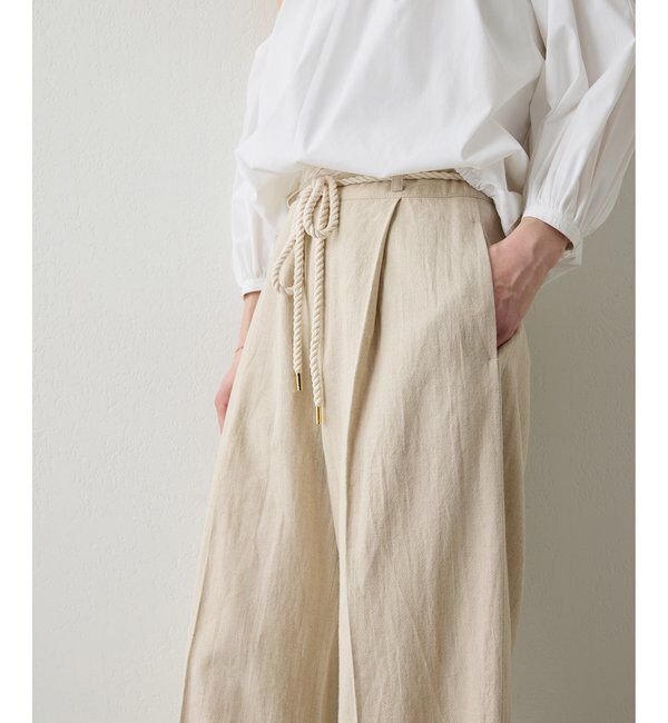 THE PAUSE「【THE PAUSE】ロープベルトパンツ」|その他|