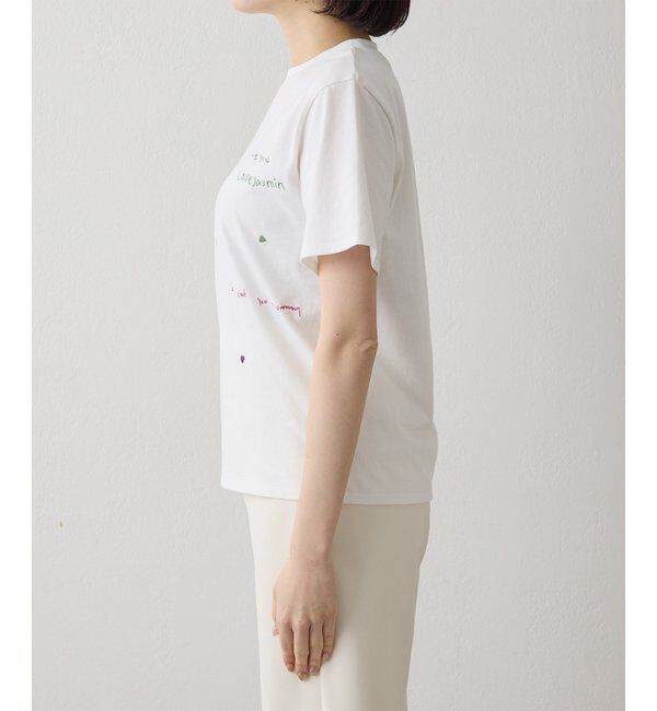 THE PAUSE「【THE PAUSE】シシュウTシャツ」|Tシャツ・カットソー|