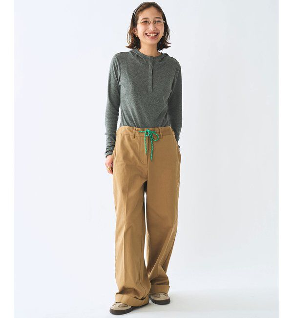  「【Nuition】ドロストチノパンツ＜WEB限定＞」|チノ|