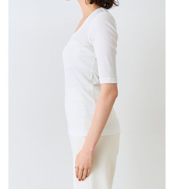  「【myporter】ラウンドネックドライフィットカットソー」|Tシャツ・カットソー|