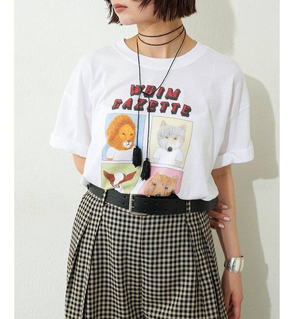  「【UNFORTUNATE PORTRAIT】別注WHIM TEE」|Tシャツ・カットソー|