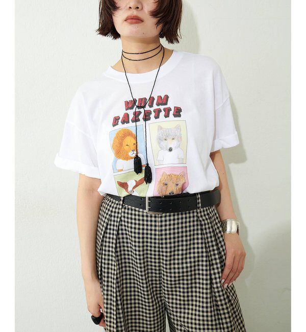 「【UNFORTUNATE PORTRAIT】別注WHIM TEE」|Tシャツ・カットソー|
