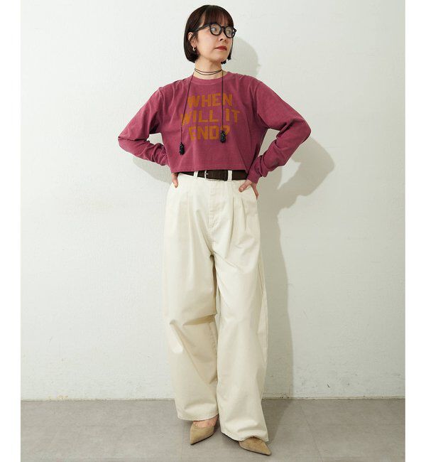  「ロゴロンT」|Tシャツ・カットソー|