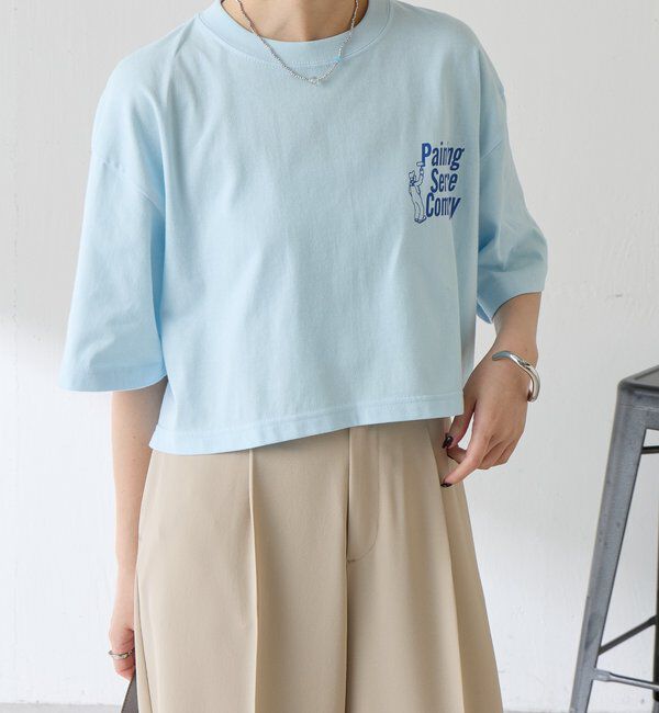  「【GOOD MOTIVE TEE/グッドモーティブティー】ロゴTシャツ」|Tシャツ・カットソー|