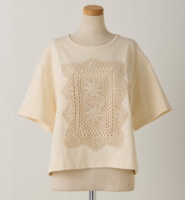  「クロシェドッキングTシャツ」|Tシャツ・カットソー|