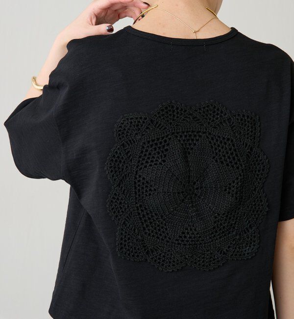  「クロシェドッキングTシャツ」|Tシャツ・カットソー|