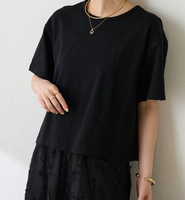  「クロシェドッキングTシャツ」|Tシャツ・カットソー|