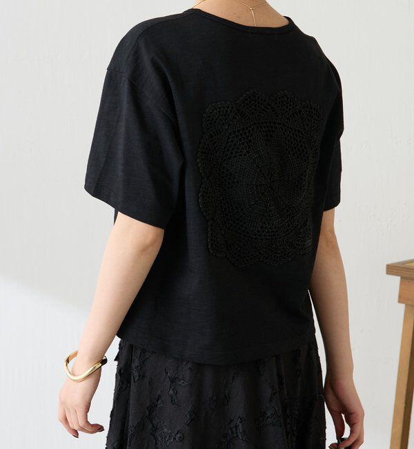  「クロシェドッキングTシャツ」|Tシャツ・カットソー|
