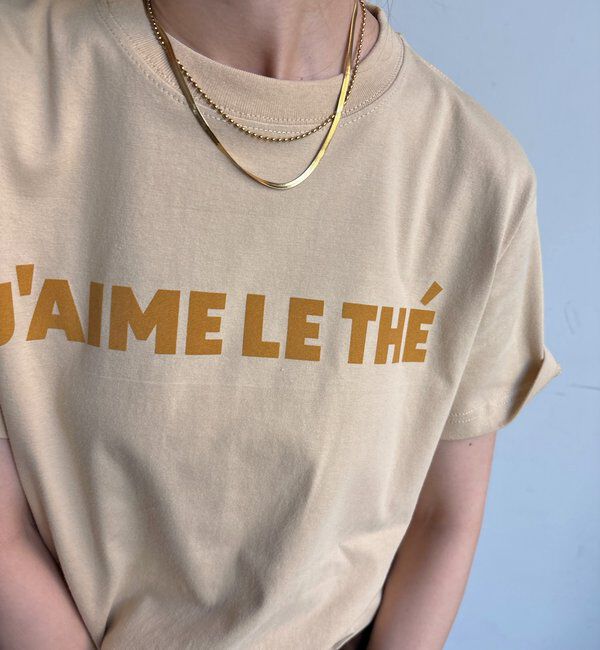  「JAIMELETHEフロッキーロゴTEE」|Tシャツ・カットソー|
