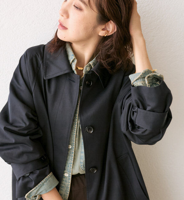  「【A・MONN】【新色追加】オーバーステンカラーコート」|その他|