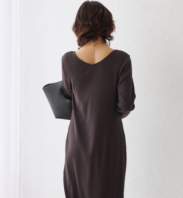  「【3サイズ展開】NEW2WAYロングリブワンピース」|ワンピース|