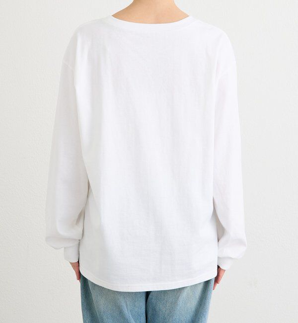  「【A・MONN】【綿100％/洗濯機洗いOK】オーバーロングTシャツ」|Tシャツ・カットソー|