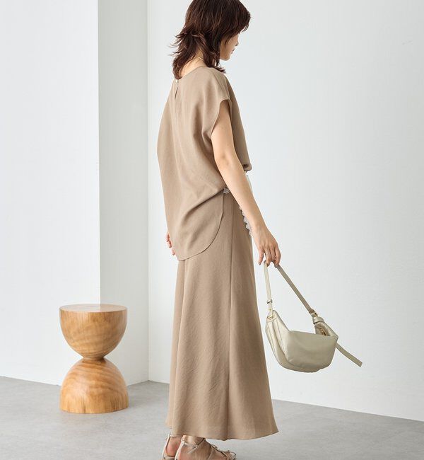  「【セットアップ可能】メッシュフレンチブラウス」|シャツ・ブラウス|