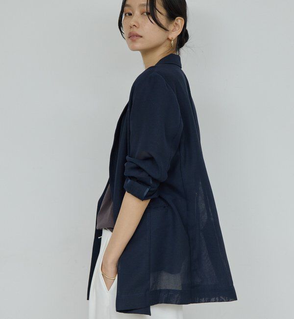  「【サイズ展開あり】メッシュジャケット」|テーラードジャケット|
