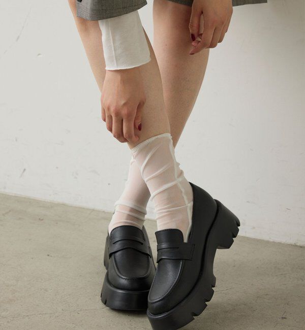  「【La nature linge】シアーソックス」|ソックス|