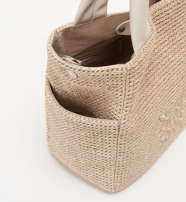  「【Souffle TOTE】ナイロンラフィア2WAYトートバッグ」|トートバッグ|