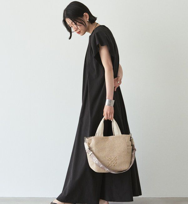  「【Souffle TOTE】ナイロンラフィア2WAYトートバッグ」|トートバッグ|