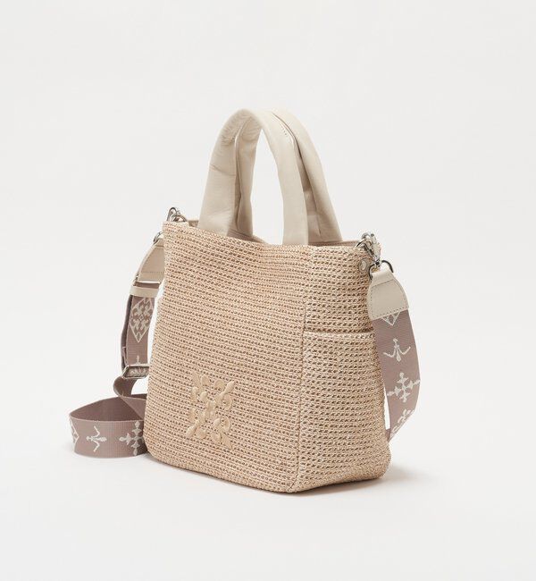  「【Souffle TOTE】ナイロンラフィア2WAYトートバッグ」|トートバッグ|