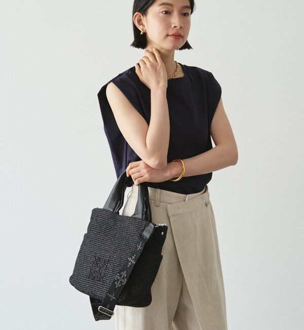  「【Souffle TOTE】ナイロンラフィア2WAYトートバッグ」|トートバッグ|