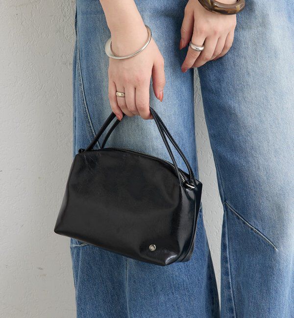  「チャーム付きダブルハンドルミニＢＡＧ」|トートバッグ|