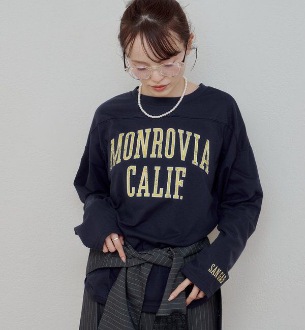  「カレッジロゴロンT」|Tシャツ・カットソー|