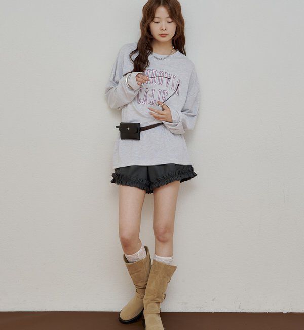  「カレッジロゴロンT」|Tシャツ・カットソー|