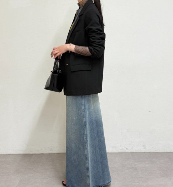  「《オンオフ活躍/セットアップ着用可》ダブルクロスジャケット」|テーラードジャケット|