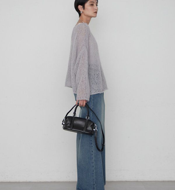  「≪好評につき再登場/洗える≫【earthy_/アーシー】シアーハンドライクニット」|ニット・セーター|