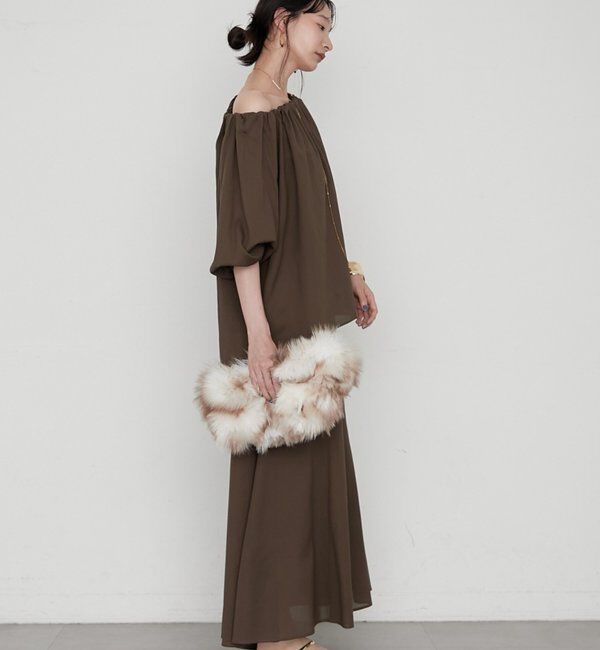  「《セットアップ可》【JAPAN MADE】カラミメッシュオフショルプルオーバー」|シャツ・ブラウス|