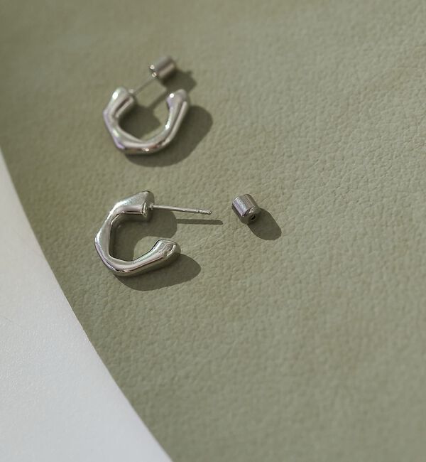 collex「【dignif】【金属アレルギー対応】ピアス　Nuance Hoop」|ピアス|シルバー