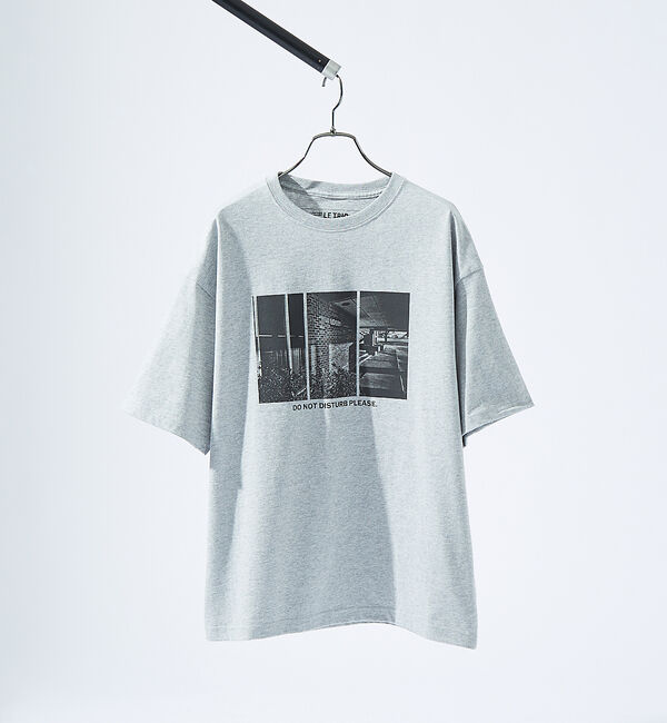 ABAHOUSE「DoNotDisturb グラフィック プリント 半袖Tシャツ/オーバーサイズ/」|Tシャツ・カットソー|
